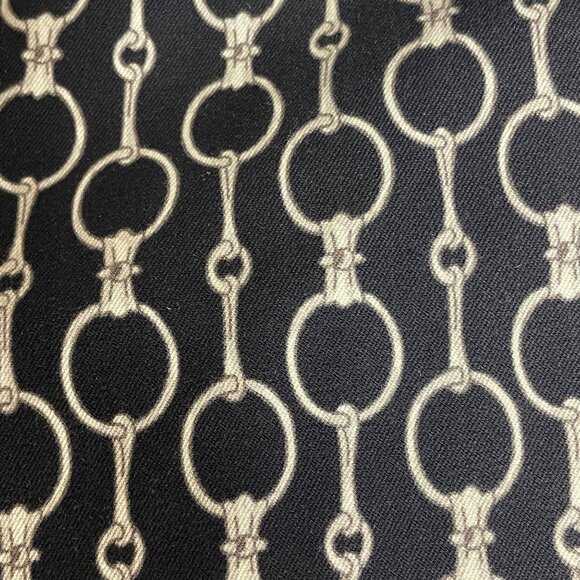 Lauren Ralph Lauren Chain Link Equestrian Pants Sz 4 Preppy Old Money Navy Blue - Picture 5 of 9